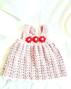 80cmお花のワンピース/ピンク ベビー キッズ