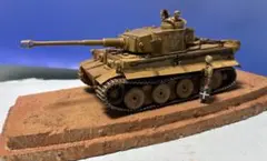 ティーガーi Tiger Ⅰ 1/35 冬季ジオラマ - メルカリ