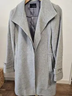 【美品】22 OCTOBRE グレー ロングコート
