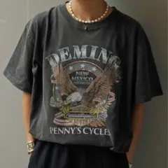 新品Whim Gazetteウィム ガゼットEagle Tee チャコールグレー - メルカリ