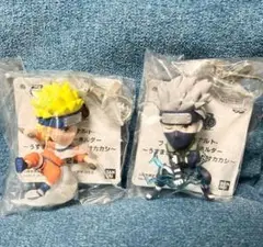 ナルト フィギュアキーホルダー うずまきナルト はたけカカシ