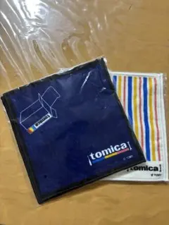 tomicaくじ　ハンドタオル2種