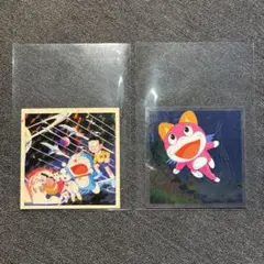 ドラえもんの映画シール2枚