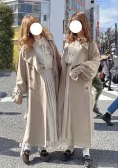 pair pair 袖ボリュームトレンチコートのサムネイル