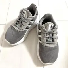 adidas スニーカー グレー 14cm