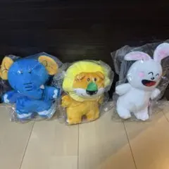 たべっこどうぶつ　ぬいぐるみ　３種類セット