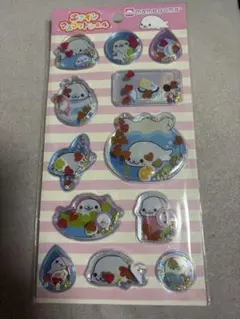 mamegoma エアインマスコットシール ステッカー サンエックス