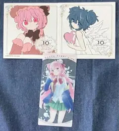 ハッピーシュガーライフ イラストカード クリアしおり 松坂さとう 神戸しお