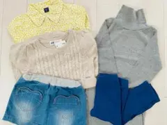 GAP H&M 女の子　まとめ売り　5点セット　100㎝