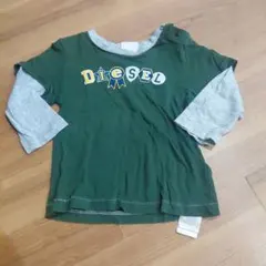 Diesel 緑色 Tシャツ 長袖付きのサムネイル