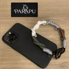 ハンドメイド　スマホストラップ　ハンドストラップ　パラコード