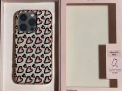 Kate Spade ハート柄 iPhone 14 Pro ケース