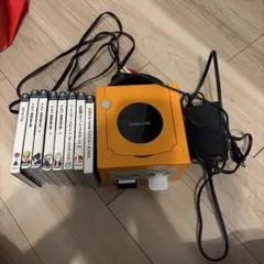 Nintendo GameCube オレンジ 本体 + ゲームソフト