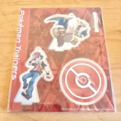 レッド＆リザードン アクリススタンドキーホルダー ポケモン アクスタ トレーナー