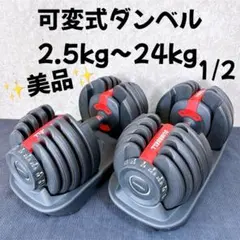 可変式ダンベル最大24kg 24段階式 ② - メルカリ