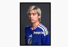サッカー日本代表 大型パネル 巻誠一郎 - メルカリ
