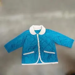 aneka zephyr 中綿コート ターコイズ