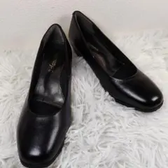 美品✨Balancoire　ブランコワール　パンプス　黒　フォーマル　冠婚葬祭のサムネイル