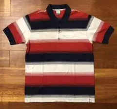 Nike ボーダー柄 ポロシャツ 00s 90s Y2K