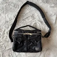極美品】PORTER タンカー 廃番 カメラバッグ 一眼レフ ブラック 仕切り
