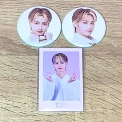 SEVENTEEN ジュン LOVE カフェ 2023 スクエア 缶バッジ