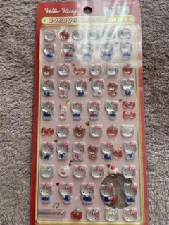 ハローキティ ボンボンドロップミニ シール レッド 国内正規品