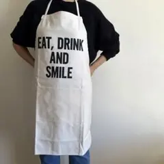 【値下】エプロン #7 EAT,DRINK AND SMILE DRESSSENのサムネイル
