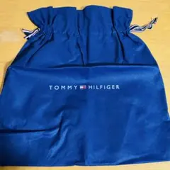 【値下げ‼️】TOMMY HILFIGER 巾着袋　ネイビー24時間以内に発送