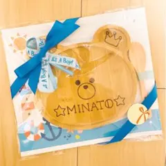 確認♡くまさんプレート+スプーンセット