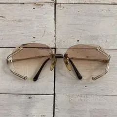 Christian Dior ディオール サングラス ブラウン 度入り