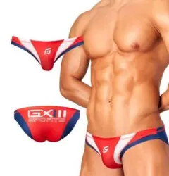 GX3 SPLASH GLOSS カラーパネル ビキニパンツ レッドのサムネイル