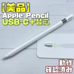 動作確認済み！【美品】Apple Pencil USB-Cタイプ 替え芯セット