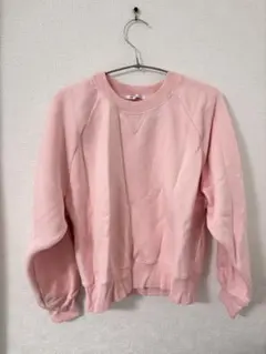 美品♡GUスウェットプルオーバー Lサイズ ピンク♡