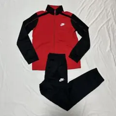 Nike ジャージ　上下セット 赤　黒 150 ナイキ　セットアップ