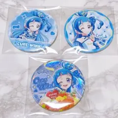 キミとアイドルプリキュア ドリームステージ 缶バッジ　キュアウィンク
