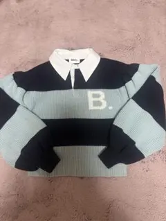 B. BORDER LOCK KNIT GREEN - メルカリ