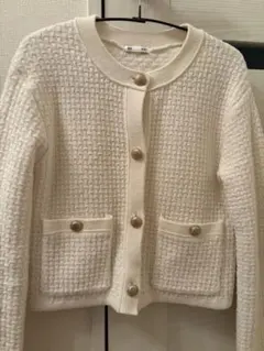 新品】MACPHEE モスライクステッチジャケット S 白 - メルカリ