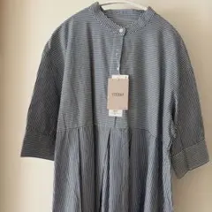 STERNY ストライプ シャツワンピース 新品　M