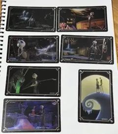 ナイトメア・ビフォア・クリスマス ステッカーカード