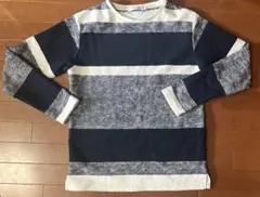 JOURNAL STANDARD relume ストライプ長袖カットソー Lのサムネイル