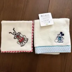 タオルハンカチ二枚セット　ディズニー