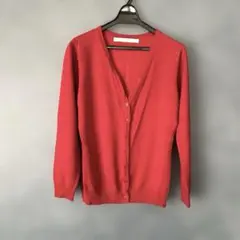 カーディガン赤