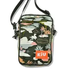 【新品未使用】KiU キウ PVC スクエア ミニショルダーバッグ ビーチ柄のサムネイル