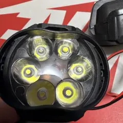 フォグバルブ,作業灯,白,ユニバーサル,6 LED, 12V, 2個のサムネイル