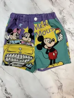 ディズニーハーフパンツ 120cm しまむら Littc レトロミッキー