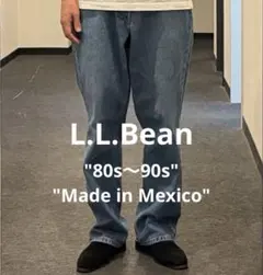 L.L.Beanジーンズ80s90sメキシコ製USA製生地CLASSIC FITのサムネイル