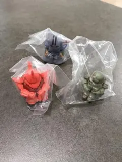 ガンダムの場合4　まちぼうけ　シャア専用ゲルググ　ジオング　リーオー　セット