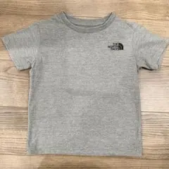 THE NORTH FACE キッズ Tシャツ グレー　120