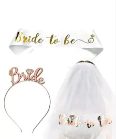 【ウェディング】ヘアアクセ パーティセット