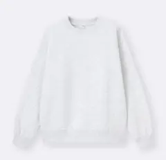 Y*6様 【新品未使用】GU ライトグレー クルーネック スウェット 2枚セット